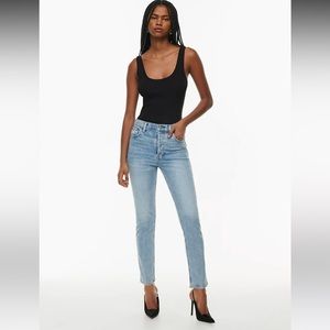 Denim Forum The Yoko High Rise Slim 28L in Size 25 NWOT